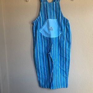 Cayman Islands Custom Clothing Blue striped overal